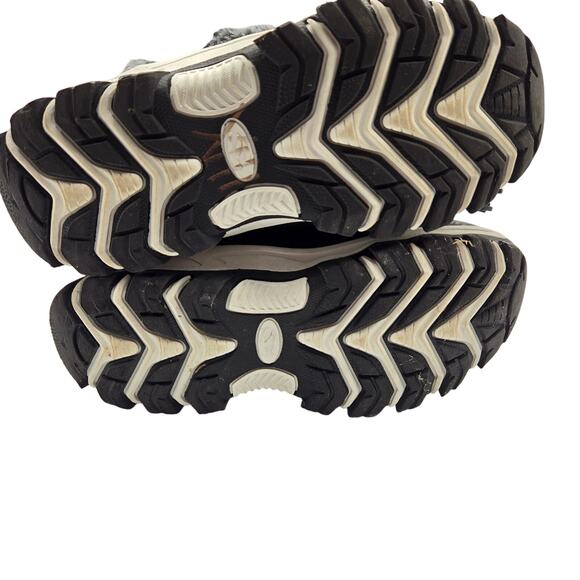 Hobibear 2 Girls Fur Insulated Water Resistant Lace Up Snow Boots Shoes Winter - Picture 4 of 5